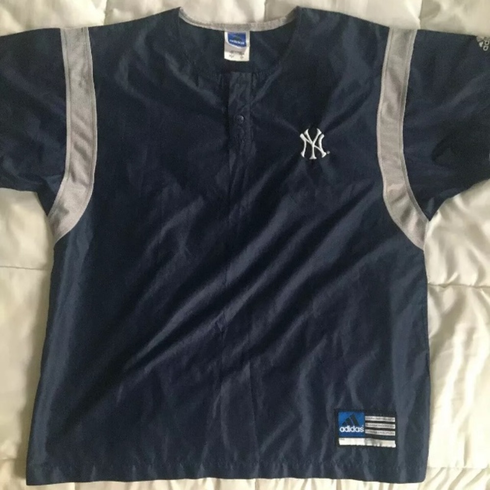 Adidas New York Yankees batting jersey.  Very nice